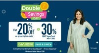 Flat 20% off + 30% NMS supercash on Netmeds + Simpl 20% CB [Total 36% Savings]
