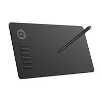 Rs.320 Coupon - Graphics Tablet 10x6 Inch Graphic Drawing Tablet with Battery-Free Passive Stylus and 12 Shortcut Keys