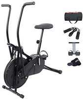 LIFELINE EXERCISE BIKE WITH GYM BAG, TUMMY TRIMMER, SWEAT BELT & SKIPPING ROPE