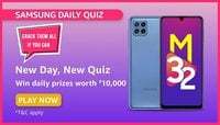 Amazon Samsung Galaxy M32 Daily Quiz [17, July] 