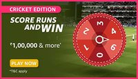Amazon Cricket Edition - Spin and Win