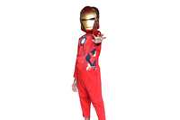 Disney Iron Man Jumpsuit Costume for Kids 4 5 Years, Multicolor