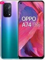 (FOR SBI CC AT RS.15450) OPPO A74 128 GB (Fantastic Purple) 6 GB RAM, Dual SIM 5G
