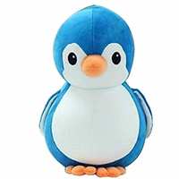HUG 'N' FEEL SOFT TOYS Penguin Teddy Bear Soft Toy | Birthday Gift for Girls/Wife, Boyfriend/Husband, Soft Toys Wedding/Anniversary Gift for Couple Special, Baby Toys Gift Items, ( Blue 32 cm )
