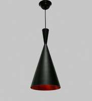 Vrct Cone Design Antique Black Hanging Light (Bulb not Included)