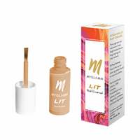 MyGlamm LIT Nail Paint - Bang On (Peach Sorbet Shade), 7ml, Long Lasting & Instant gloss