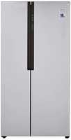 Haier 565 L Inverter Side-by-Side Door Refrigerator (HRF-619SS, Silver)