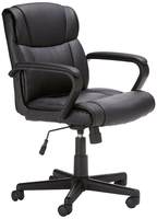 AmazonBasics Mid Back Office Chair (Black)