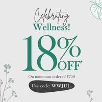 18% discount on himalaya health products + 15 % of discount with CRED PAY