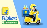 Flipkart Supermart Grocery-  Up to 80% Off + Get 10% Instant Discount with Kotak Bank bank Cards on purchase of Groceries.