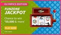 Amazon Olympics Edition Jackpot Chance To Win ₹50,000 & more