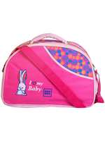 Mee Mee Diaper Bag (with Removable Shoulder Straps, Pink)