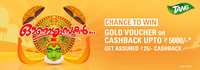 Buy Tang and win upto 5000/- cashback & assured 25/-