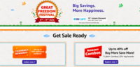 Amazon Great Freedom Festival Sale + Get 10% Instant discount with SBI Credi Card | 5-9 August
