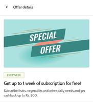Supr Daily Get upto 1 week of subscription for free (user specific)
