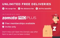 Zomato Pro Plus Membership Launched : All You Need to Know about Price, Plans, Benefits, Invite, and more