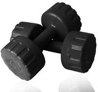 Aurion PVC Dumbbells Weights Exercise Barbell for Men & Women

