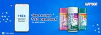 Buy Happy dent and get assured 50/- cashback