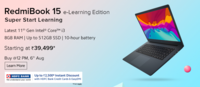 [Sale from 6th August, 12PM] RedmiBook 15 & RedmiBook Pro 15 + Up to 3500 Instant Discount on HDFC cards