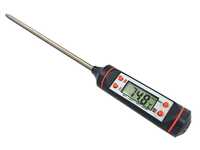 Loot - MCP Digital Food Thermometer for cooking kitchen Bbq meat with probe , TP3001(Black)