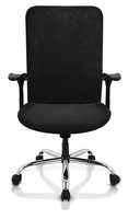 APEX Chairs MARCOZY Metal Star Base Very Sturdy Medium Back Office Chair (Fulcrum)