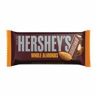 Hershey's Whole Almonds Chocolate Bar, 100g (Pack of 3) 40% off + 10% coupon off