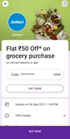 Phonepe Send money : Get Flat 50 Discount on Jio Mart ( Send Rs 200 Or more )