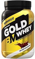 Price Drop - Bigmuscles Nutrition Premium Gold Whey 1Kg [Belgian Chocolate] | Whey Protein Isolate