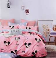 Double Bedsheet with Two Pillow Cover