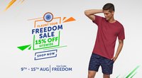 Freedom Sale : 15% Off Sitewide (9 - 15 Aug 