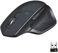 Prepaid. Logitech MX Master 2S Wireless Mouse, Multi-Device, Bluetooth or 2.4GHz Wireless with USB Unifying Receiver, 4000 DPI Any Surface Tracking, 7 Buttons, Fast Rechargeable, Laptop/PC/Mac/iPad OS - Black


