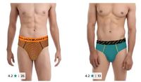 Men's Innerwear Upto 60% Off (Levis, Calvin Klein, Pepe jeans, Nike, Puma, Ucb, Jack&Jones)