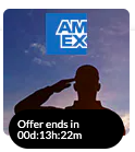 Armed Forces Exclusive - Flat 15% off (12% + extra 3% off) for Armed Forces domestic flight fares on MMT for American Express card users