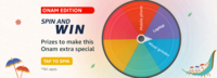 Amazon Onam edition Spin & Win