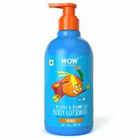 WOW Skin Science Kids Plush & Plump Body Lotion,Peach - 300 mL