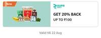 SuprDaily:- Get 20% Back Upto ₹100 using Amazon Pay