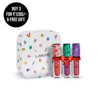 Get Travel Edition Box Free on Lakme Absolute Matte Melt Mini pack of 3