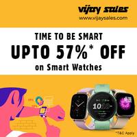 Vijay Sales DD Exlusive Offers -Upto Flat 500/- off on Smart Watches