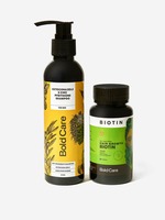 BOLD CARE  Clean Hair Pack (Anti Dandruff Shampoo + Biotin Tablets)