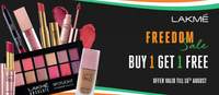 Lakme Freedom Sale : Buy 1 Get 1 Free 