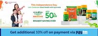 drvaidyas Independence Sale - Up to 50% Off + Extra 10% Additional Off on Paytm (Till 15 Aug)