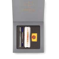 Coupon Off - Parker Raksha Bandhan Special Edition 1 Vector Roller Ball Pen with Chrome Trim With Rakhi and Roli