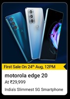 MOTOROLA Edge 20 (Frosted Emerald, 128 GB)  (8 GB RAM) (First sale)