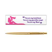 Parker Classic Trim Ball Pen with Mom Quote-6