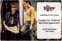 Roadster Challenge, win assured 7 Supercoins [till 23rd August]