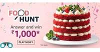 Amazon Food Hunt Quiz - Answer and win 1000 | 22nd August Answers