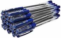 Amazon Brand - Solimo Ball Pens, 0.7mm, Blue, Set of 30