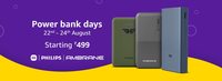 Powerbank days starting from ₹499 | 22nd - 24th August 