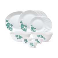 Larah by BOROSIL Opalware Dinner Set - 21 Pieces