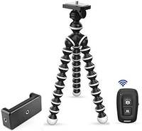 DIGITEK® (DTR 260 GT) Gorilla Tripod/Mini 33 cm (13 Inch) Tripod for Mobile Phone with Phone Mount & Remote | Flexible Gorilla Stand for DSLR & Action Cameras